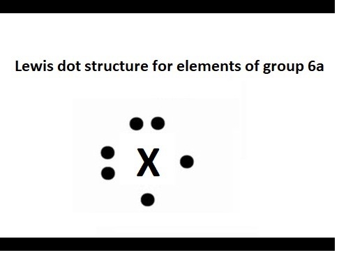 Write a generic lewis structure for the elements in the oxygen family (group 6a).-example-1