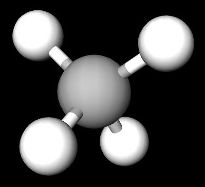 What would cause the shape of a molecule to be tetrahedral?-example-1