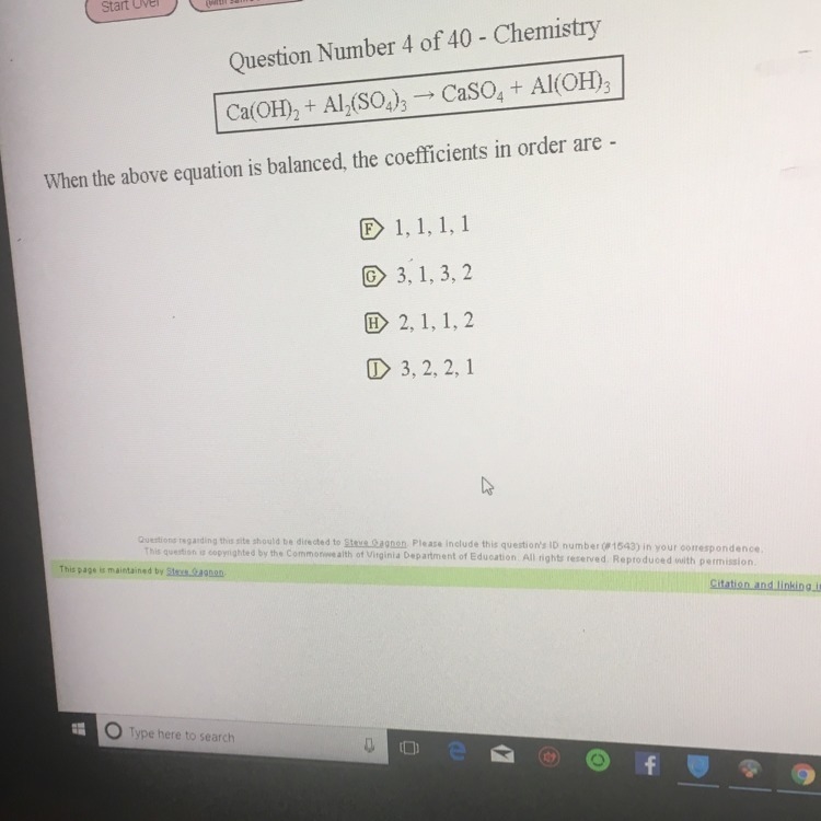 When the above equation is balanced the coefficients in order are-example-1