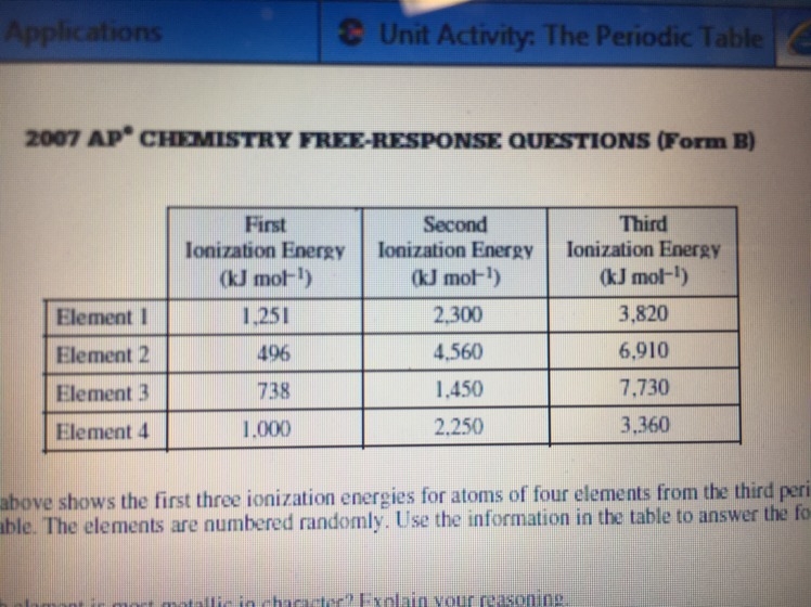 Identify element 3. EXPLAIN YOUR REASONING-example-1