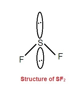 Using the vsepr model, the electron-domain geometry of the central atom in sf2 is-example-1