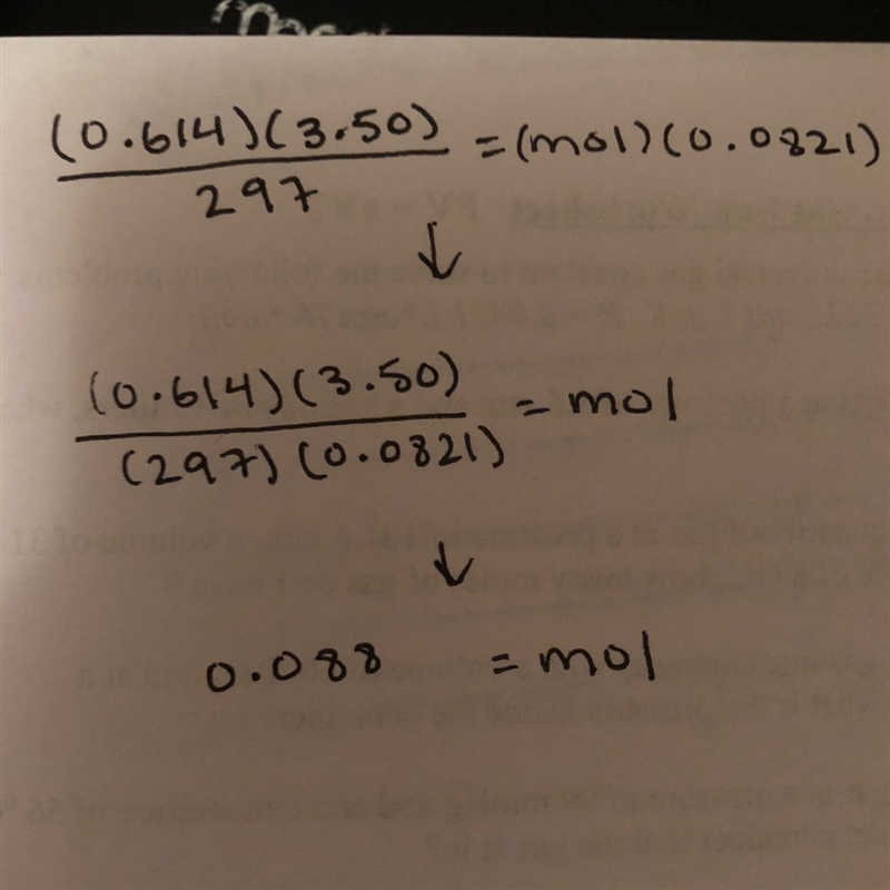 If 3.50 L of propane at 24°C and 62.2 kPa is completely burned in excess oxygen, how-example-1