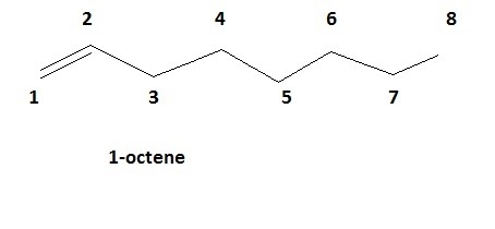 What is the name for this molecule? nonene nonane 1-octyne 1-octene-example-1