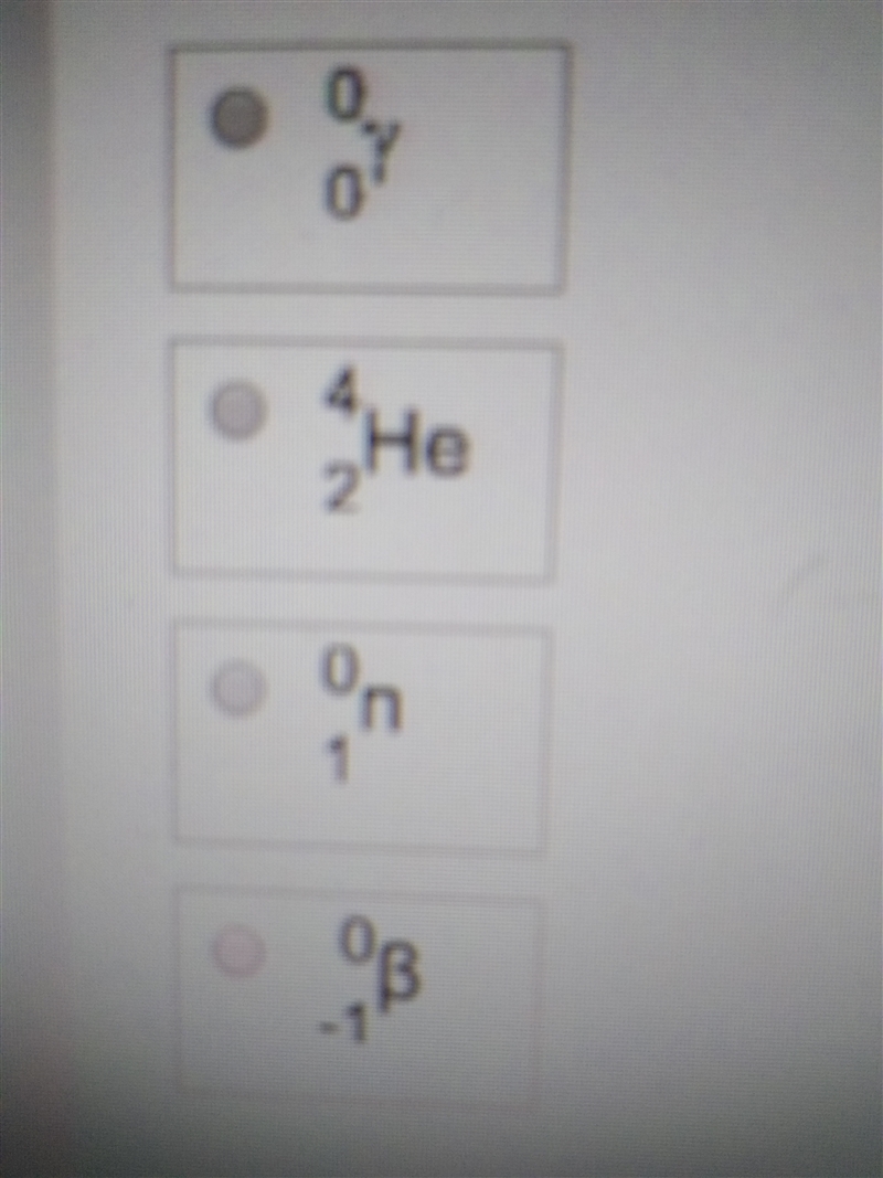 Which notation is used to represent a beta particle?-example-1