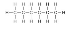 What type of molecule is shown below A aromatic B alkene C alkane D alkyne-example-1