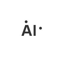 Sal drew the electron dot diagram of an aluminum atom as shown. How should Sal correct-example-1