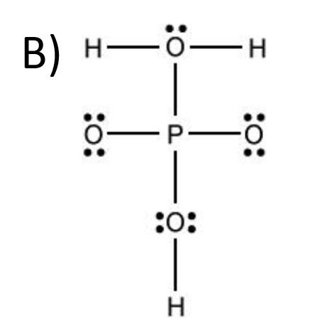 Which is the Lewis structure for H3PO4?-example-2