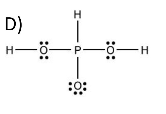 Which is the Lewis structure for H3PO4?-example-4