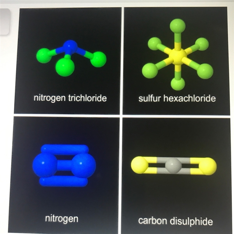 Which is a polar molecule?-example-1