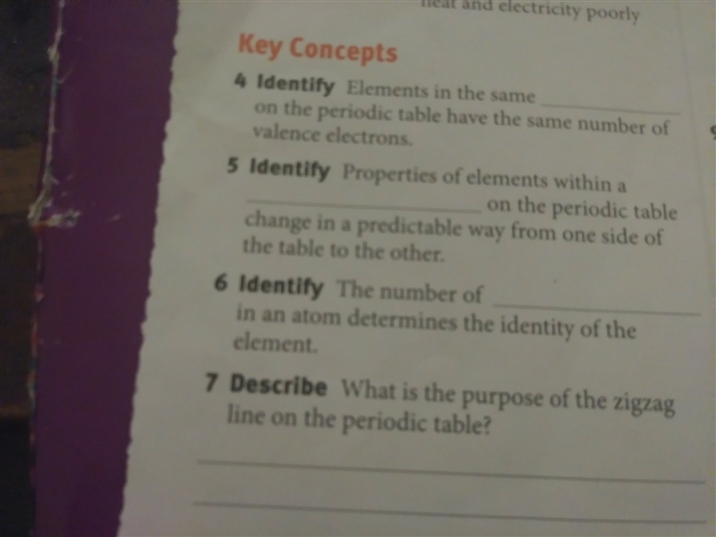 fill in the blank: elements in the same ____ on the periodic table have the same number-example-1