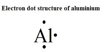 Sal drew the electron dot diagram of an aluminum atom as shown. How should Sal correct-example-1