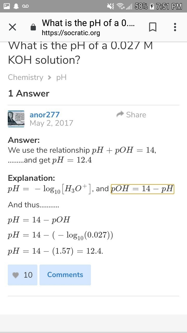 HClO is a weak acid (Ka = 4.0 × 10–8) and so the salt NaClO acts as a weak base. What-example-1