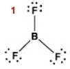 Write in the number of lone pairs or atoms to complete each description below. A molecule-example-1