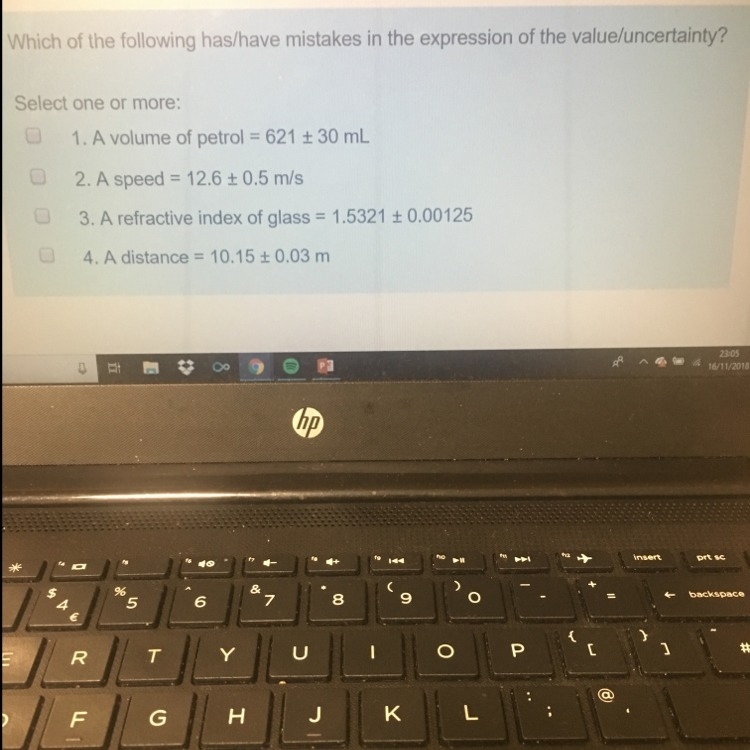 Which of the following has/have mistakes in the expression of the value/uncertainty-example-1