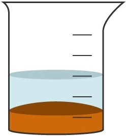 The picture below shows a mixture that was stirred 3 minutes ago. What should this-example-1