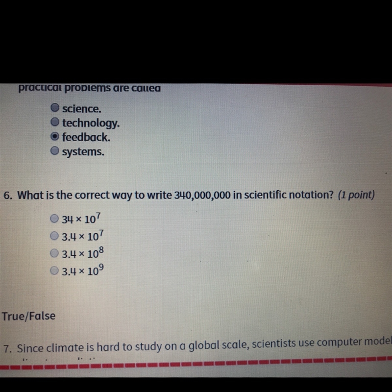 What is the correct way to write 340,000,000 in scientific notation? Thank you-example-1