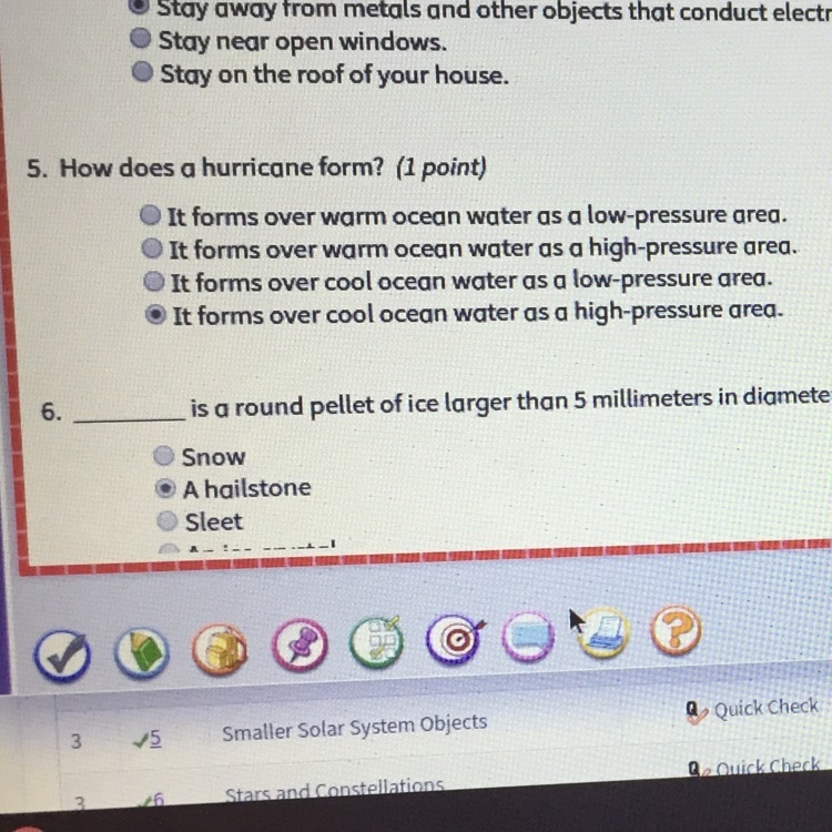 Is number 5 right please answer this is due by midnight I’m so stressed?????!!!!!-example-1