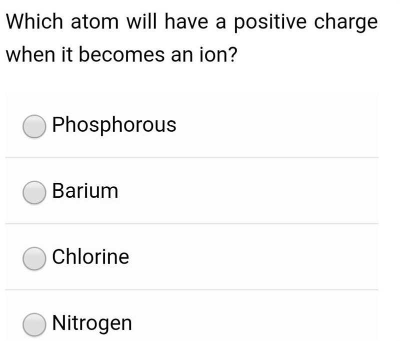 Can someone help me with these science questions plz? Question 2 which atom will have-example-1