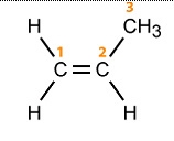 PLEASE HURRY. Which of the molecules below is propyne?-example-1