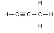 PLEASE HURRY. Which of the molecules below is propyne?-example-5