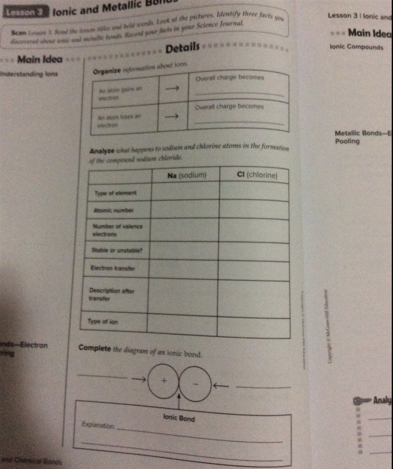 Answer the questions for science-example-1