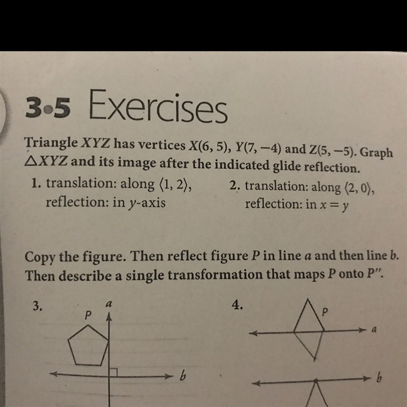 How do I do 1-2? Do I use graph paper?-example-1