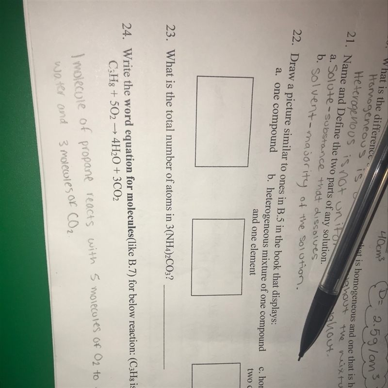 Answer 22 and 23 please-example-1