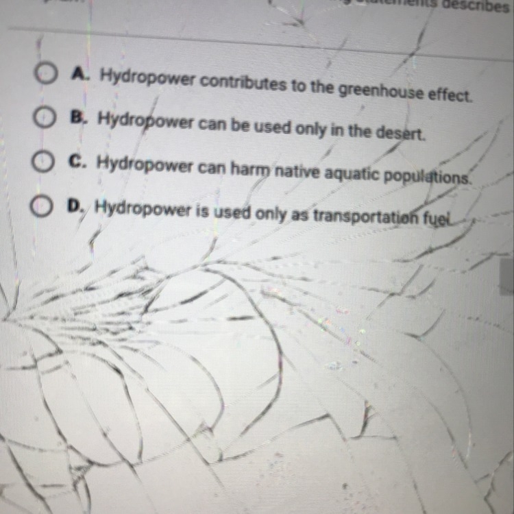 Some people think hydropower should be used to supply ali of the electricity for the-example-1