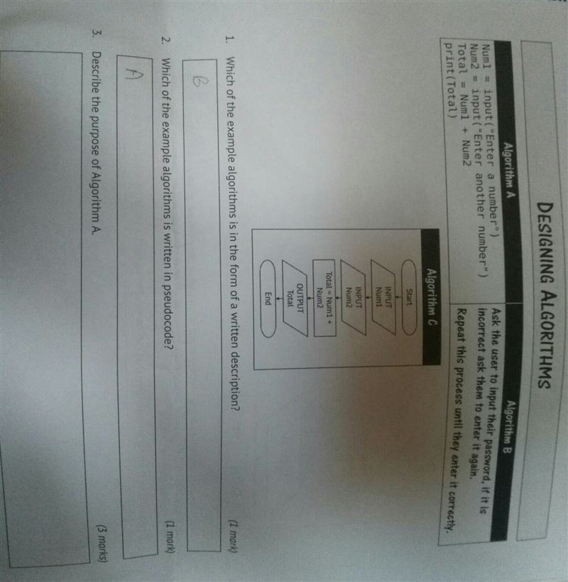 Help please - designing algorithms-example-1