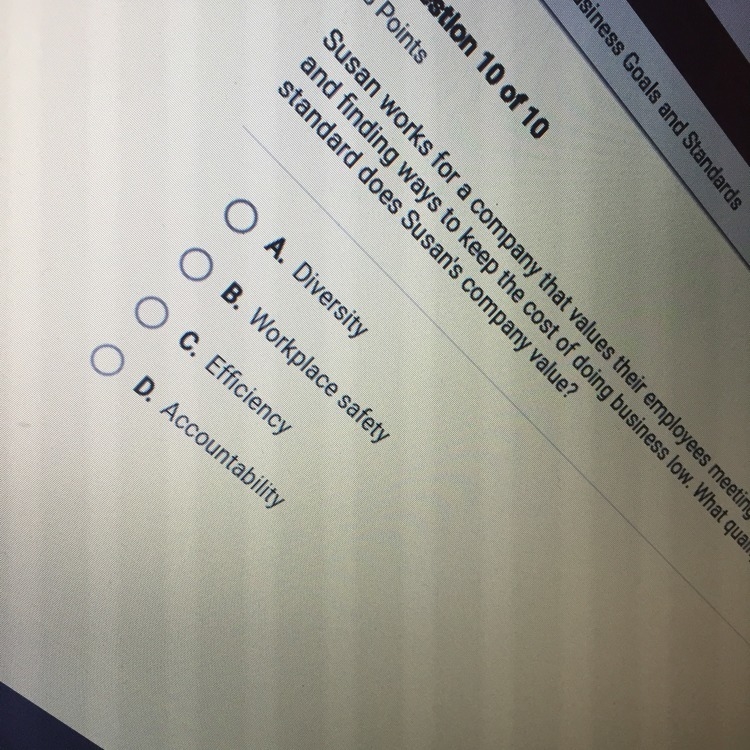 Susan work for a company that values their employees meetings deadlines in finding-example-1