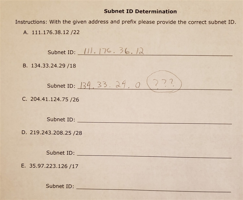 Is the answer for letter B correct?-example-1