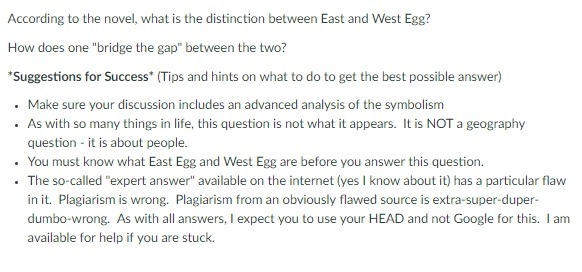 I really need help with this question!!! The novel is The Great Gatsby chapters 1-3.-example-1