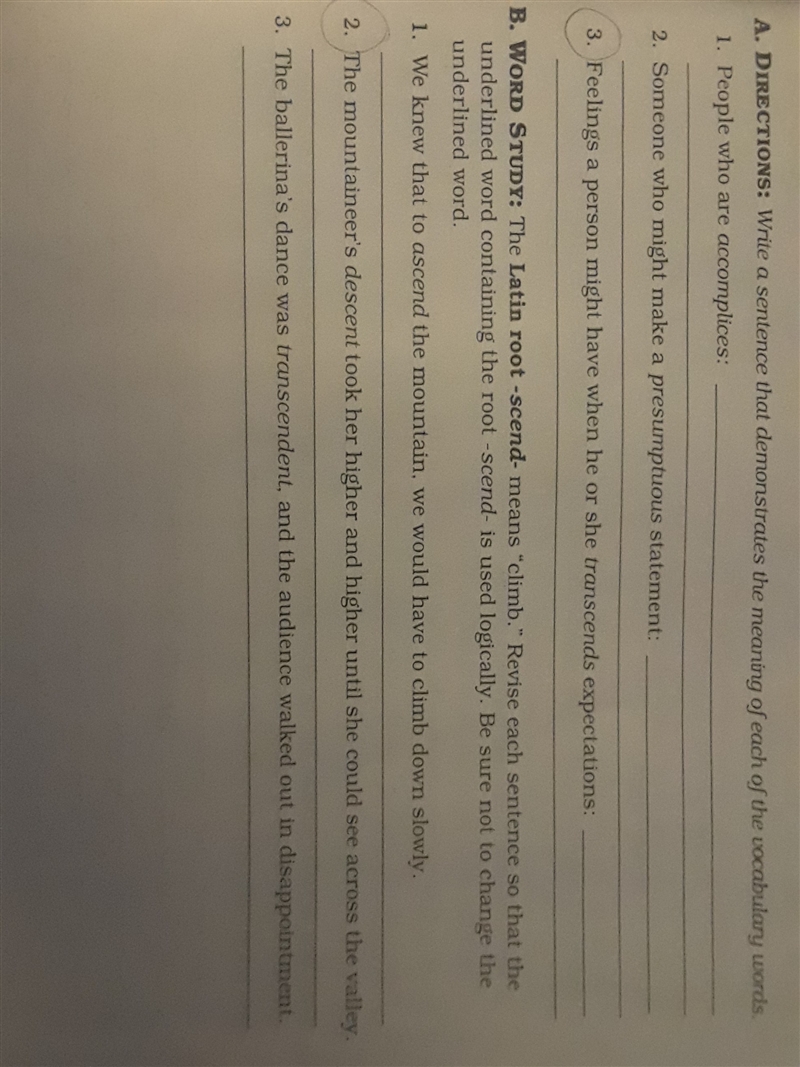 Help please part A number 3. and part B number 2-example-1