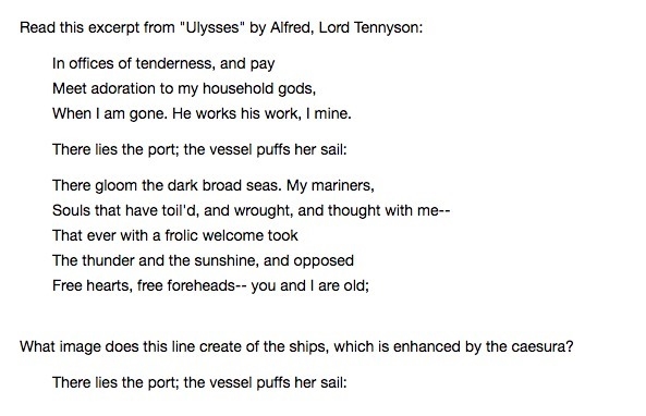 Read this excerpt from "Ulysses" by Alfred, Lord Tennyson: In offices of-example-1