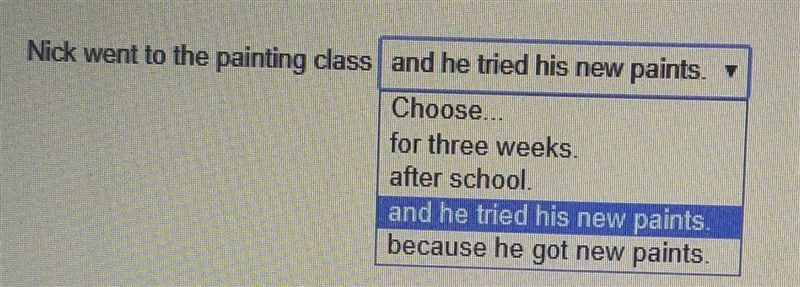 Select the group of words that is a dependent clause that can be added to this sentence-example-1