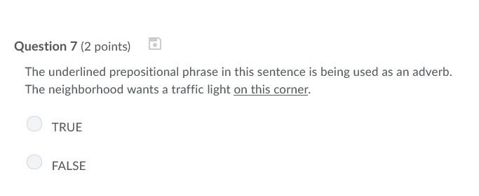 PLEASE HELP ASAP!!! CORRECT ANSWER ONLY PLEASE!!! The underlined prepositional phrase-example-1