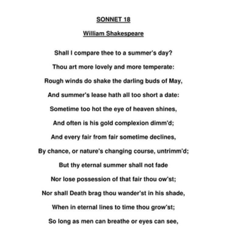 Can someone write a Sonnet for me so i can understand how one is written?-example-1