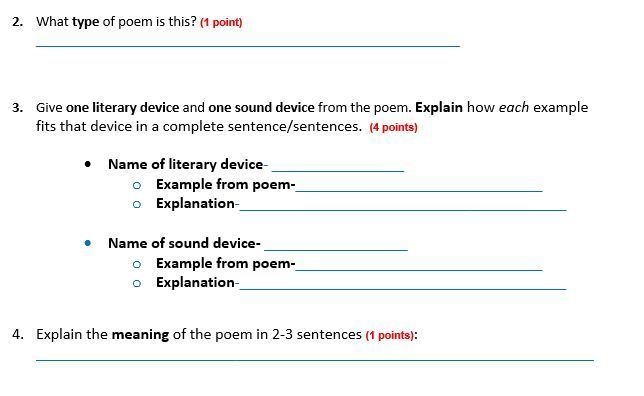 ENGLISH HELP READ POEM THAN ANSWER QUESTIONS BELOW 14 POINTS!!!! I'm in love wow' the-example-1