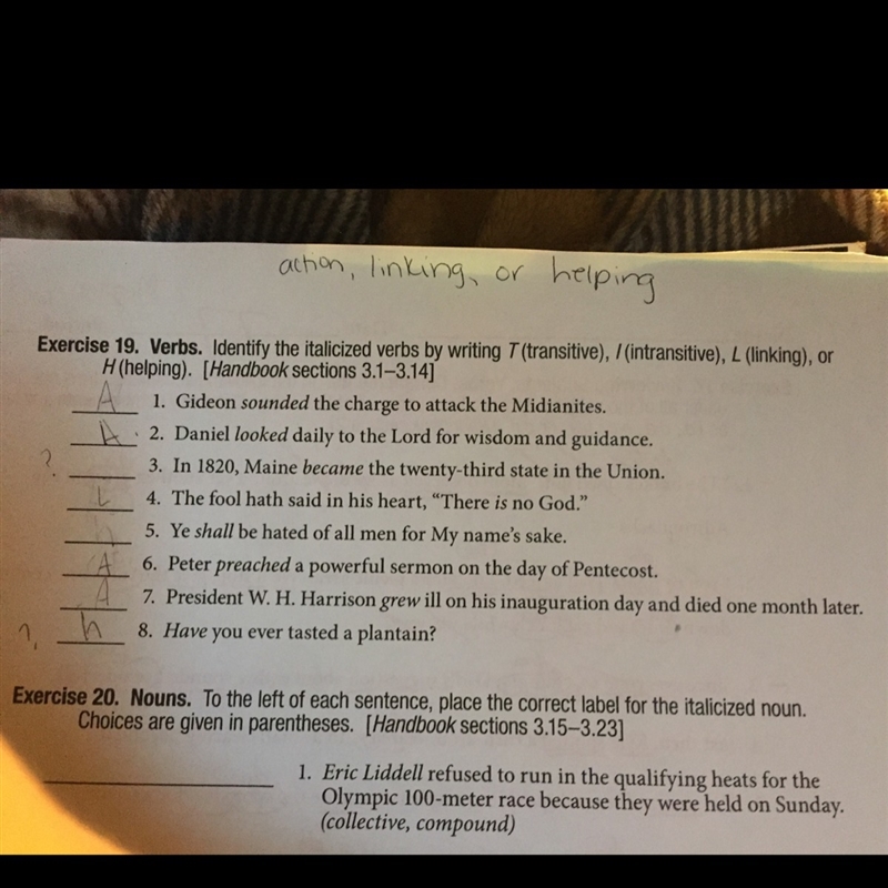 I need help with 3,4,5, and 8! PLEASE just need to know if it’s helping linking or-example-1