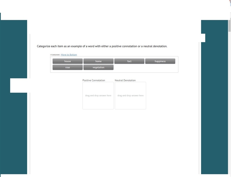 Categorize each item as an example of a word with either a positive connotation or-example-1