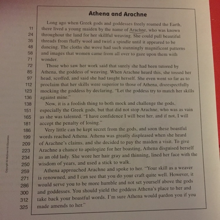 Who are the characters in the story? What is the setting of the story? What is the-example-1