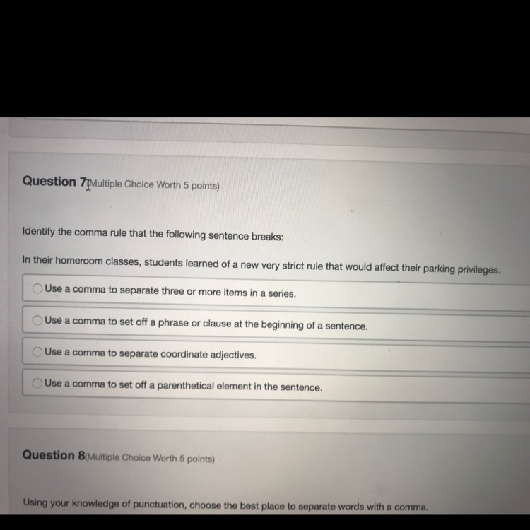 Help with comma question !-example-1