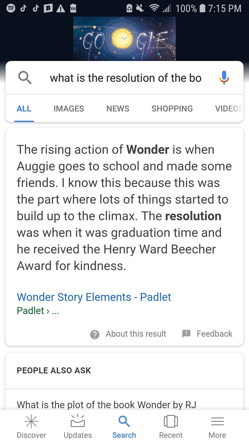 What is the resolution of the book wonder-example-1