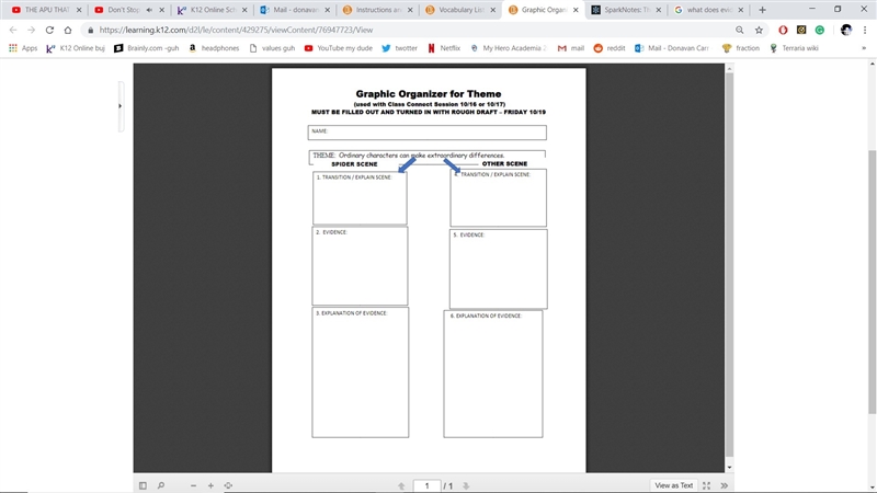 Please help! what does my teacher mean by evidence?-example-1