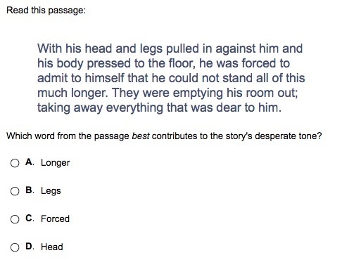 Which word from the passage best contributes to the story's desperate tone?-example-1