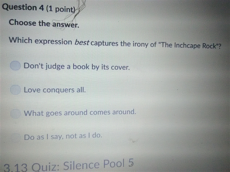 Which expression best captures the irony of "The Inchcape Rock"?-example-1