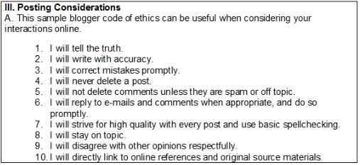 Look at this portion of the Social Media Policy for Widget Corp. What is the purpose-example-1