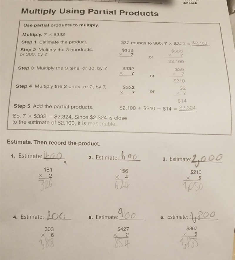 Hi can anybody please help me make sure my answers are right. thank you.-example-1