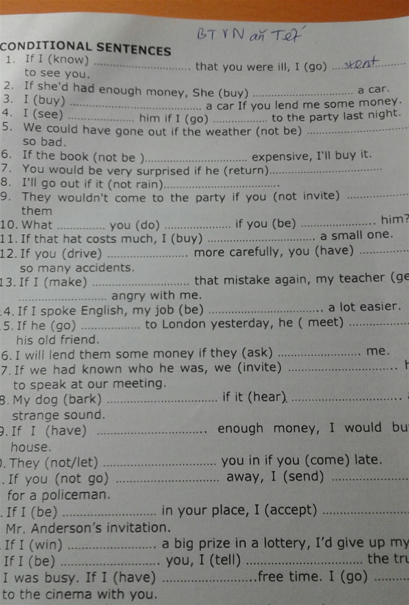 Conditional sentences-example-1