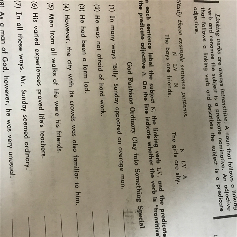 Which ones are transitive verbs and which ones are intransitive?-example-1